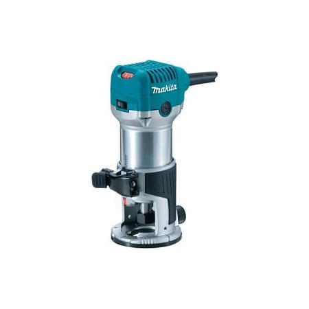 Makita Makita RT0701C 1-1/4 HP Compact Router, Fixed base, 10,000-30,000 RPM, var. spd. RT0701C